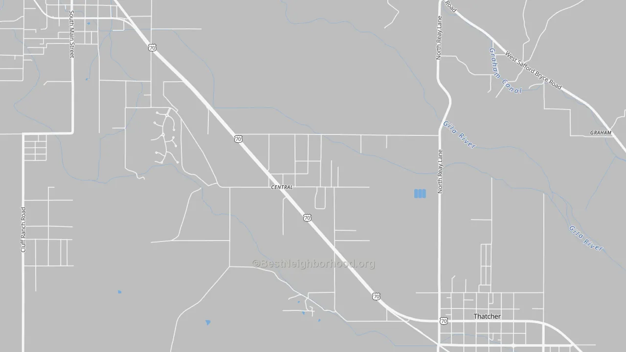 Transit Grade map of 85531, AZ