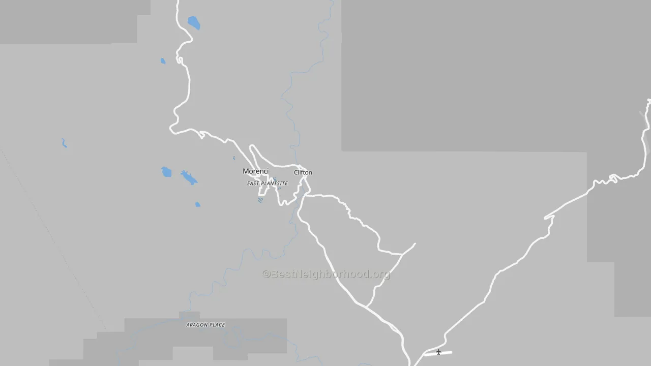 Transit Grade map of 85533, AZ