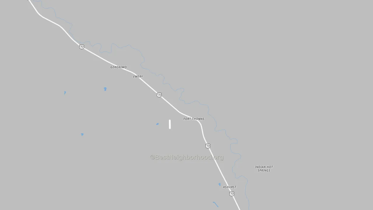Transit Grade map of 85536, AZ