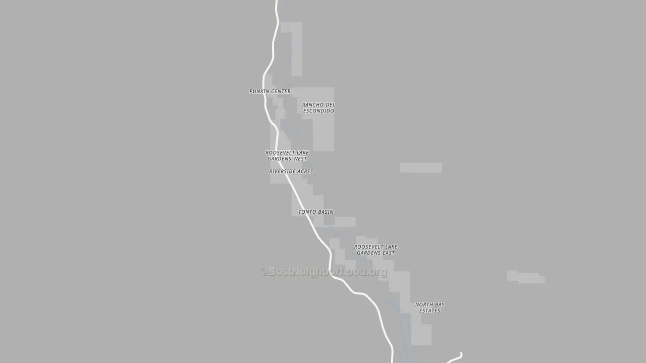 Transit Grade map of 85553, AZ