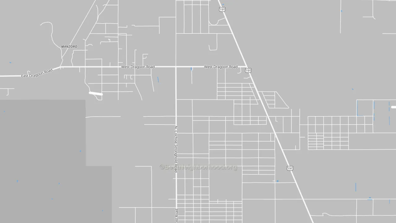 Transit Grade map of 85606, AZ