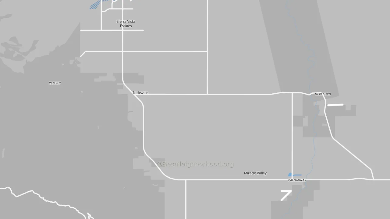 Transit Grade map of 85615, AZ