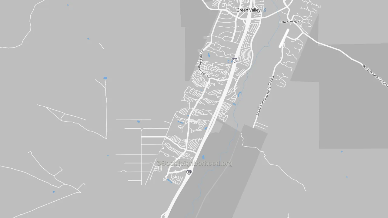 Transit Grade map of 85622, AZ