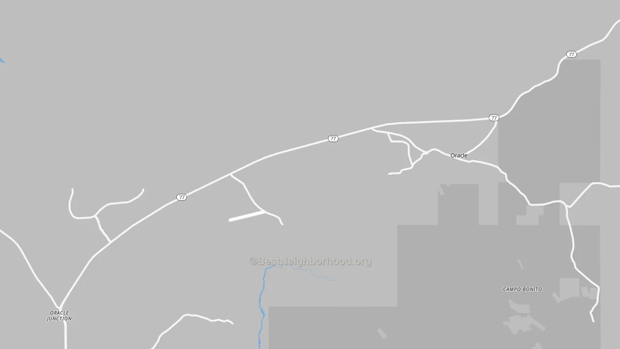 Transit Grade map of 85623, AZ