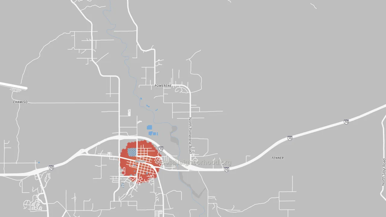 Transit Grade map of 85627, AZ