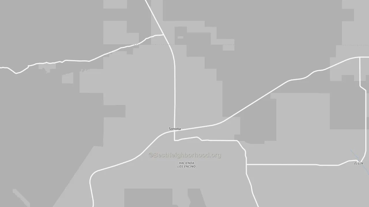 Transit Grade map of 85637, AZ