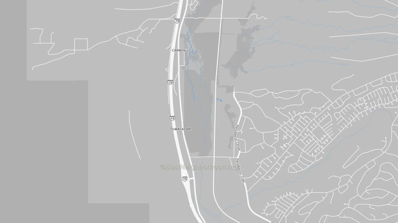 Transit Grade map of 85640, AZ