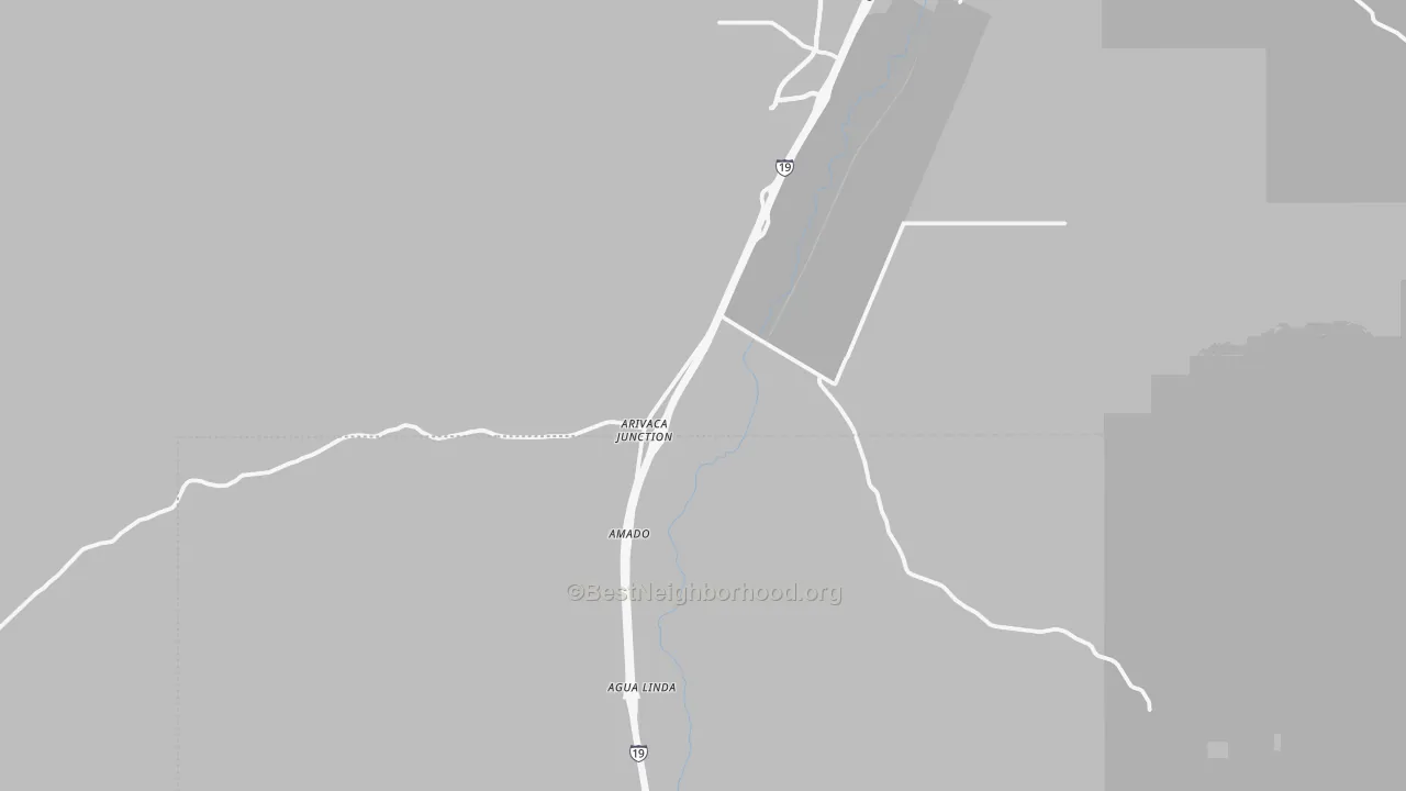 Transit Grade map of 85645, AZ
