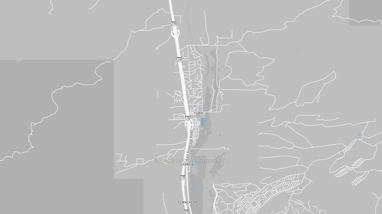 Transit Grade map of 85646, AZ