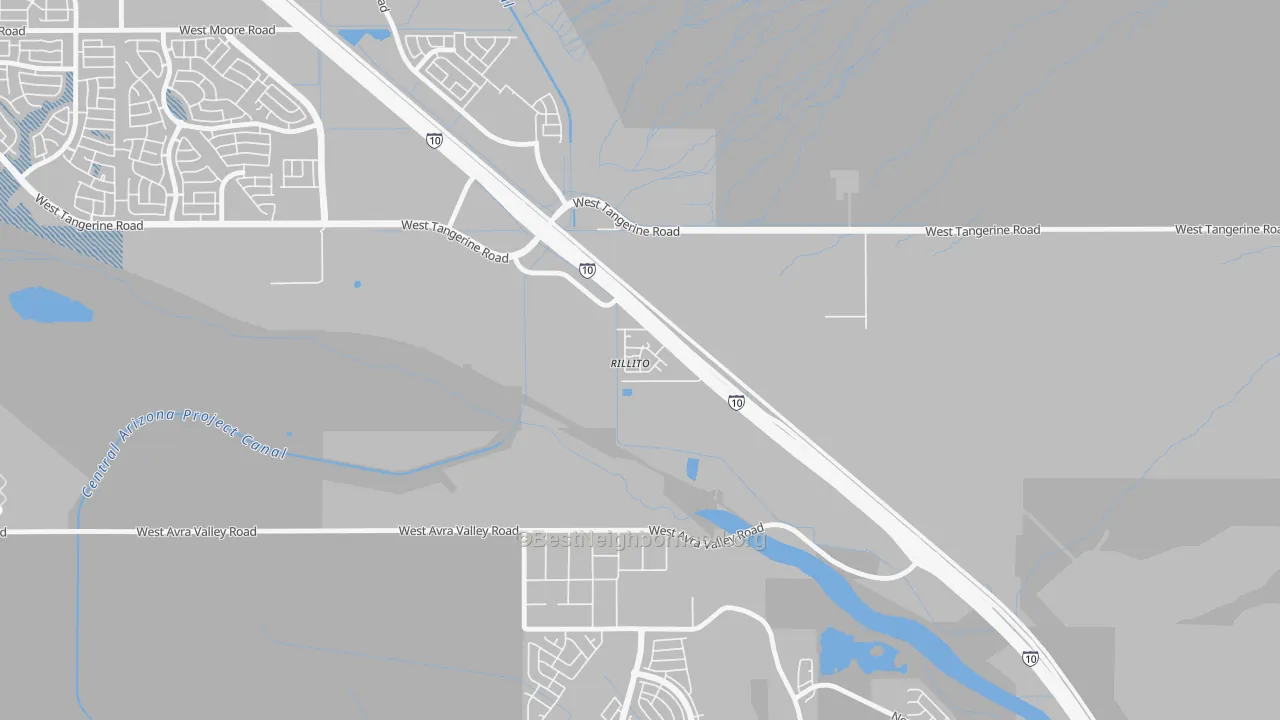 Transit Grade map of 85654, AZ