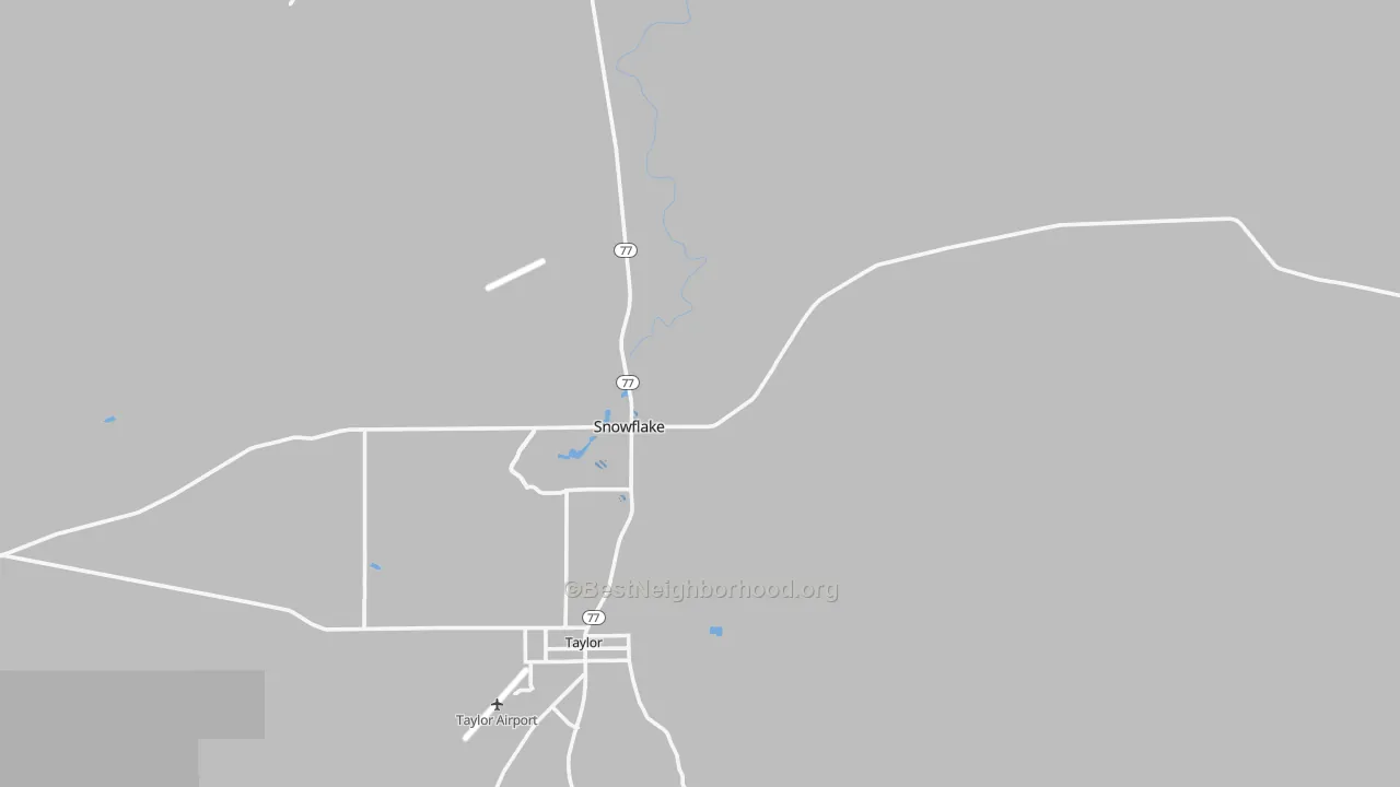 Transit Grade map of 85937, AZ