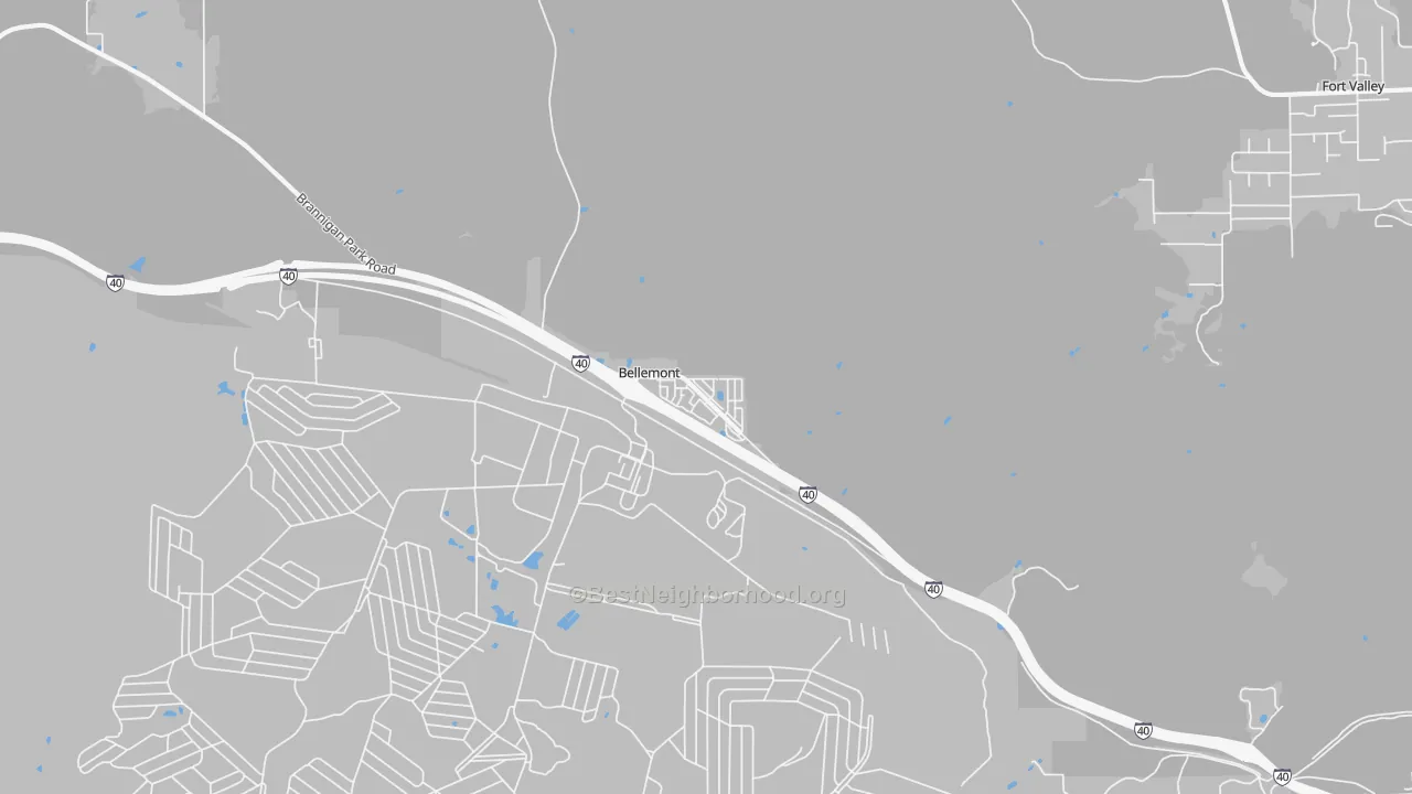 Transit Grade map of 86015, AZ
