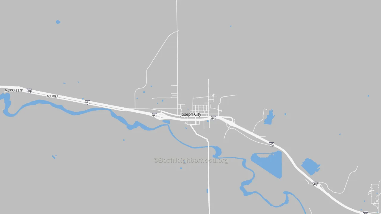 Transit Grade map of 86032, AZ