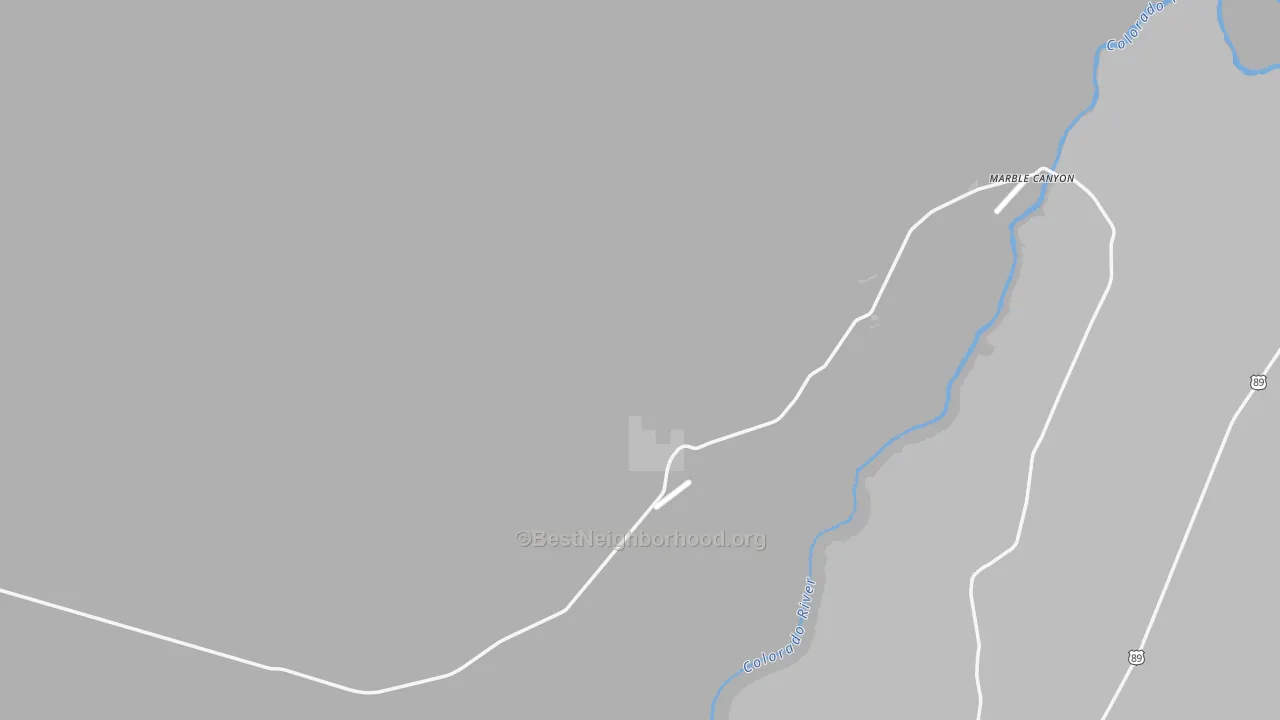 Transit Grade map of 86036, AZ