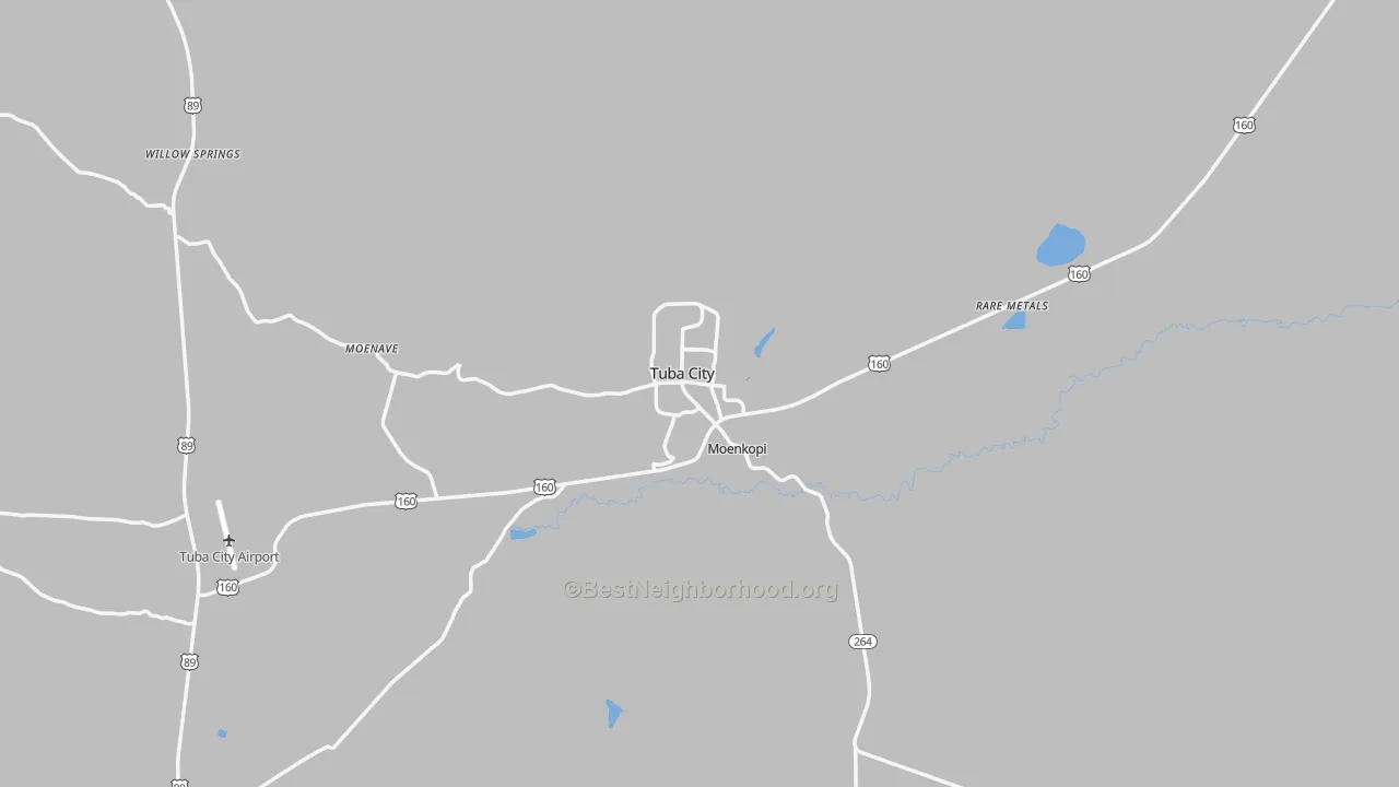 Transit Grade map of 86045, AZ