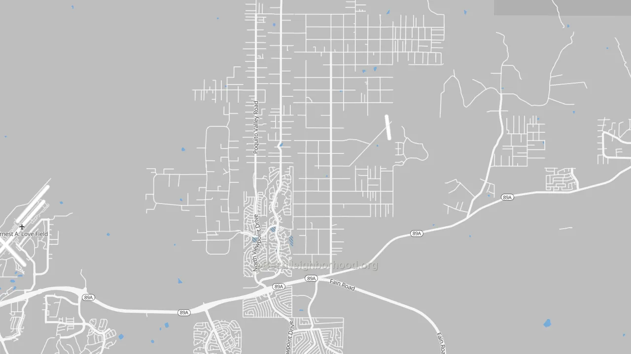 Transit Grade map of 86315, AZ