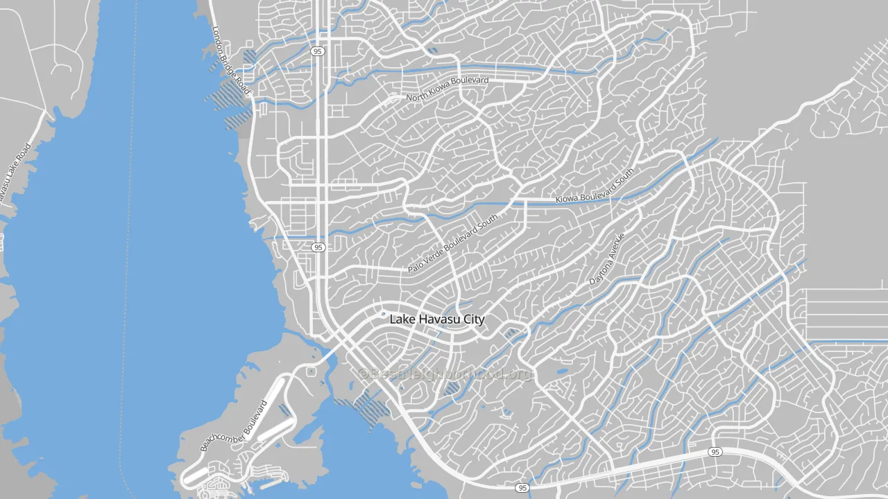 Transit Grade map of 86403, AZ