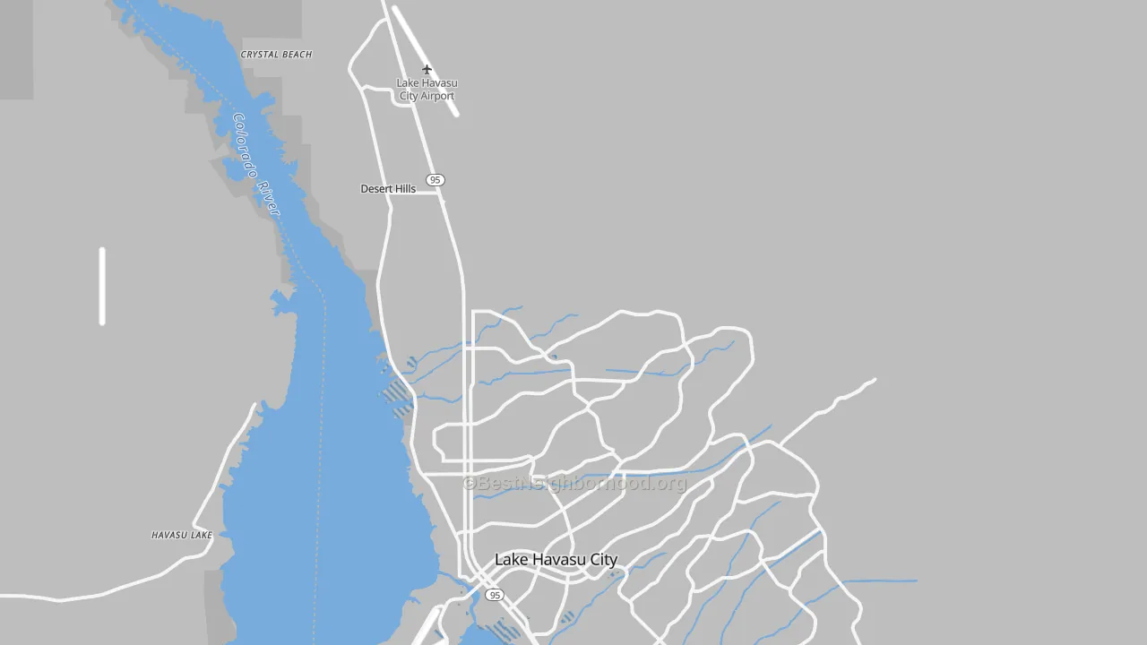 Transit Grade map of 86404, AZ