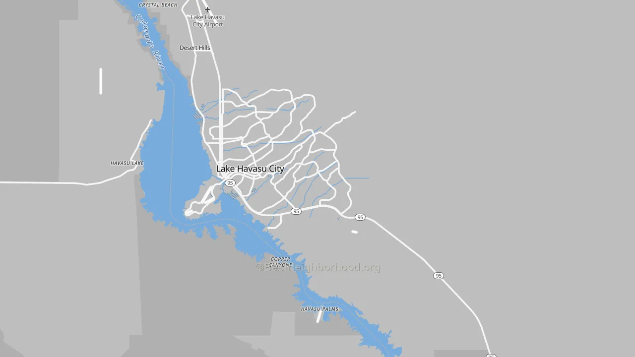 Transit Grade map of 86406, AZ