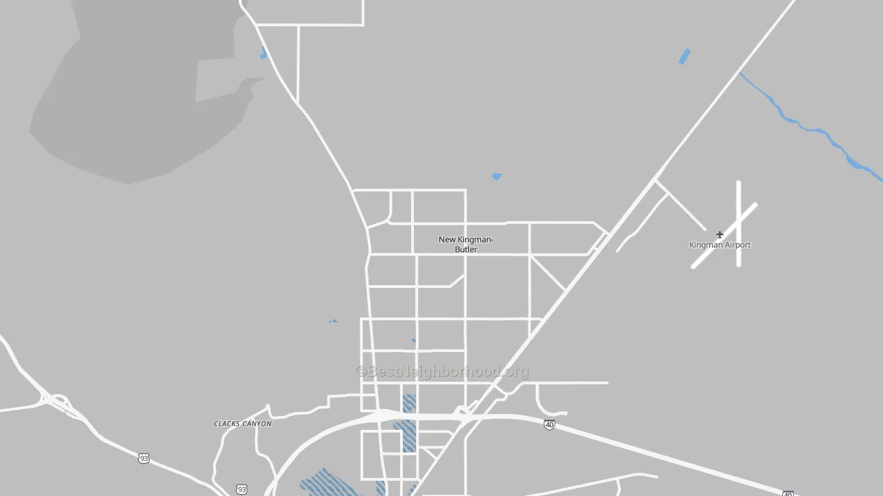 Transit Grade map of 86409, AZ