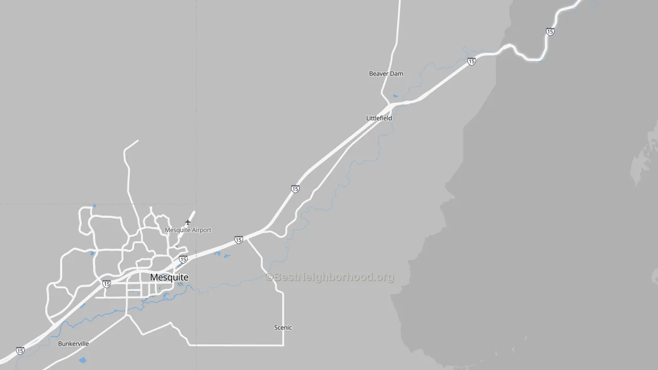 Transit Grade map of 86432, AZ