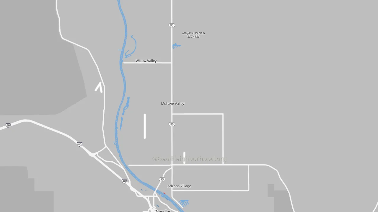 Transit Grade map of 86440, AZ