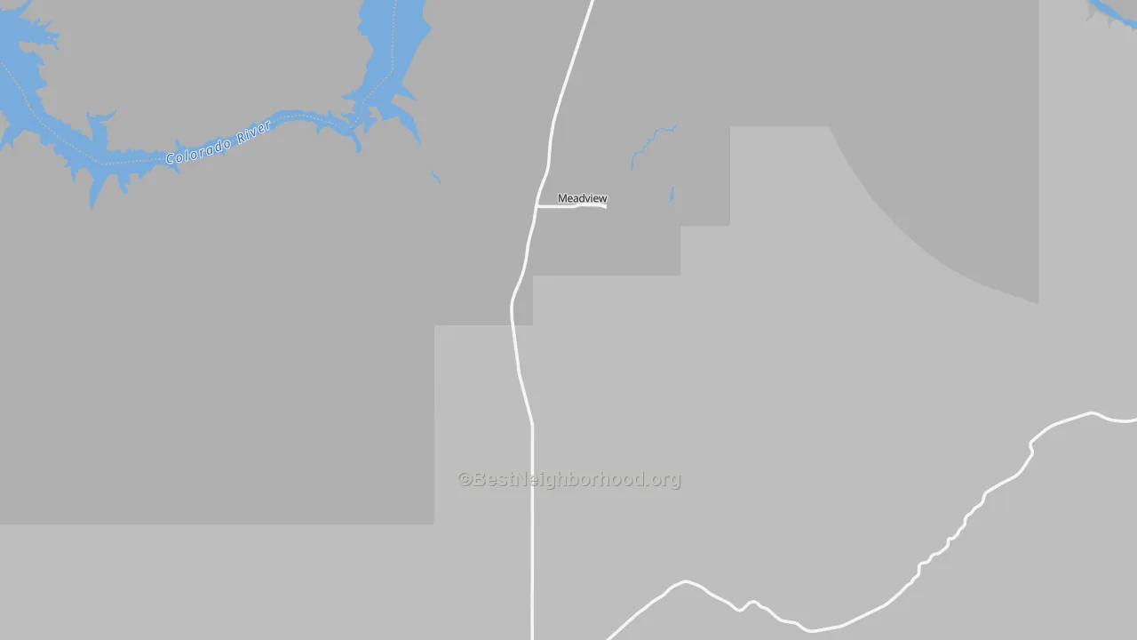 Transit Grade map of 86444, AZ