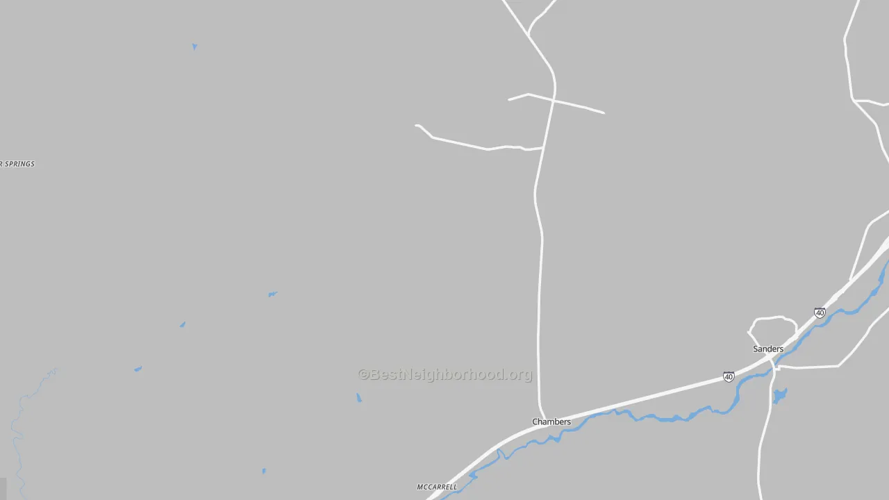 Transit Grade map of 86502, AZ