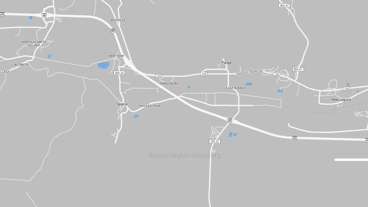 Transit Grade map of 87007, NM
