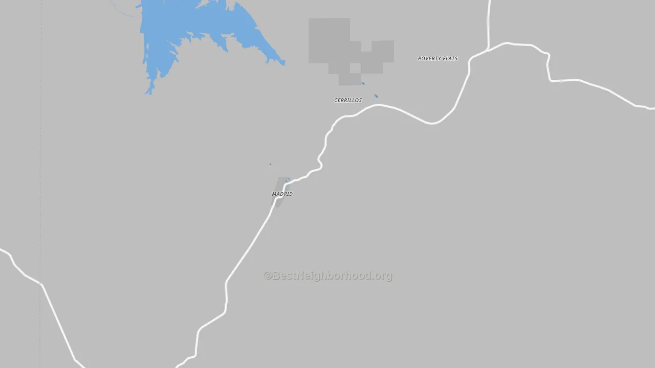 Transit Grade map of 87010, NM