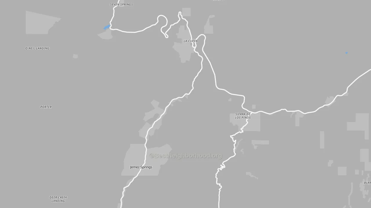 Transit Grade map of 87025, NM