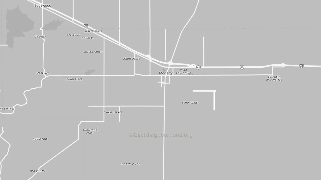 Transit Grade map of 87035, NM