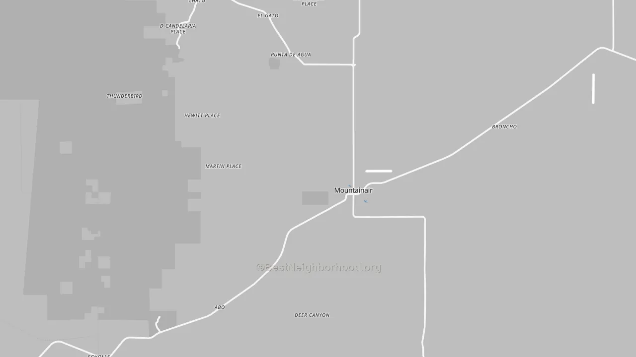 Transit Grade map of 87036, NM