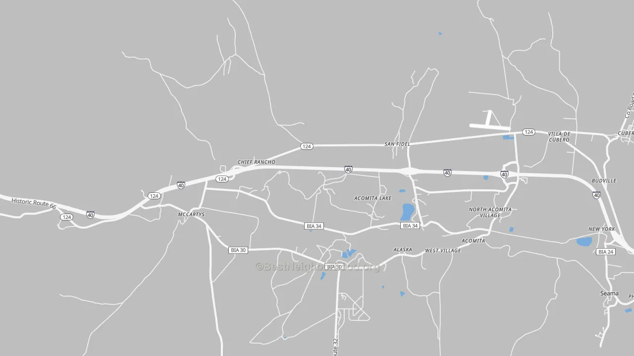 Transit Grade map of 87049, NM