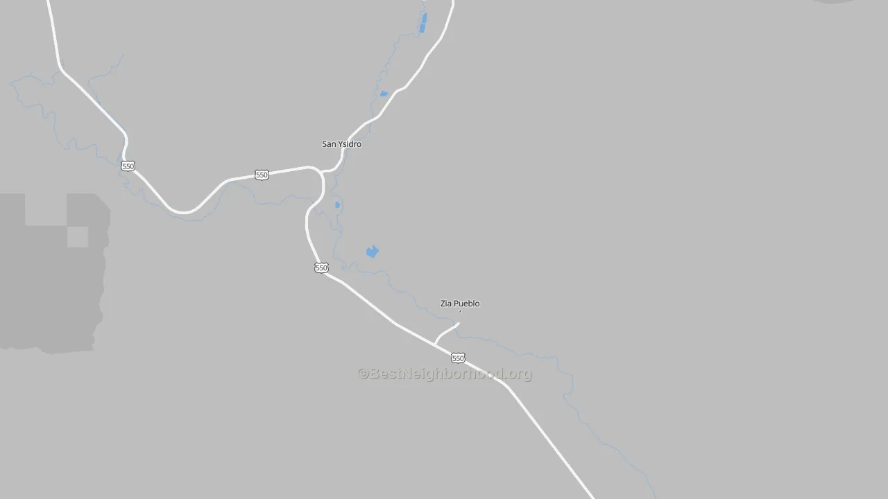 Transit Grade map of 87053, NM