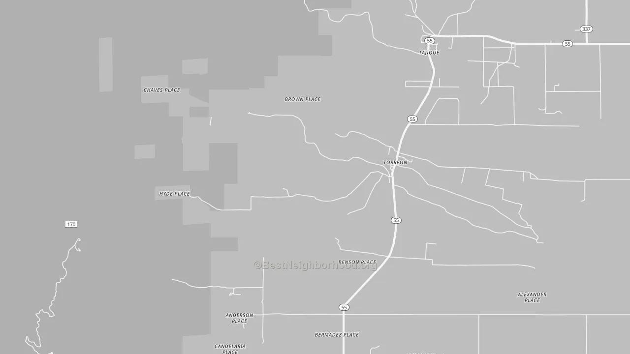 Transit Grade map of 87061, NM