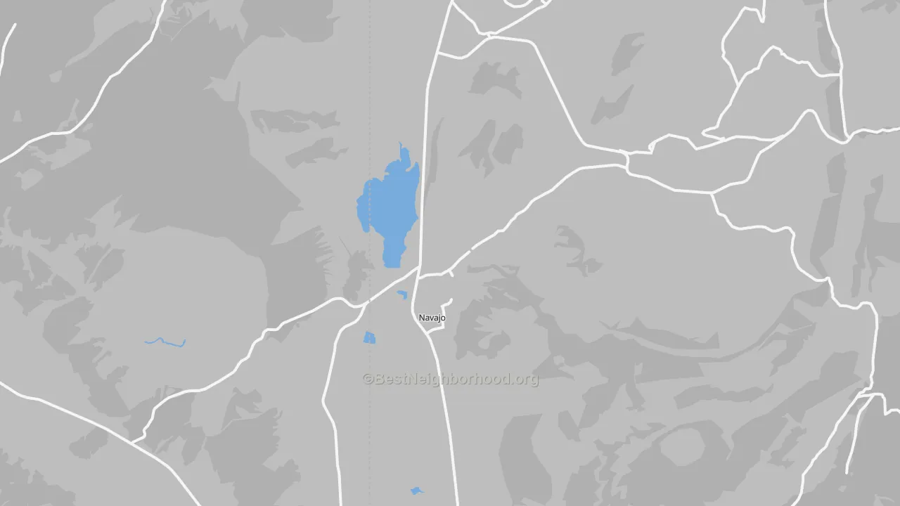 Transit Grade map of 87328, NM