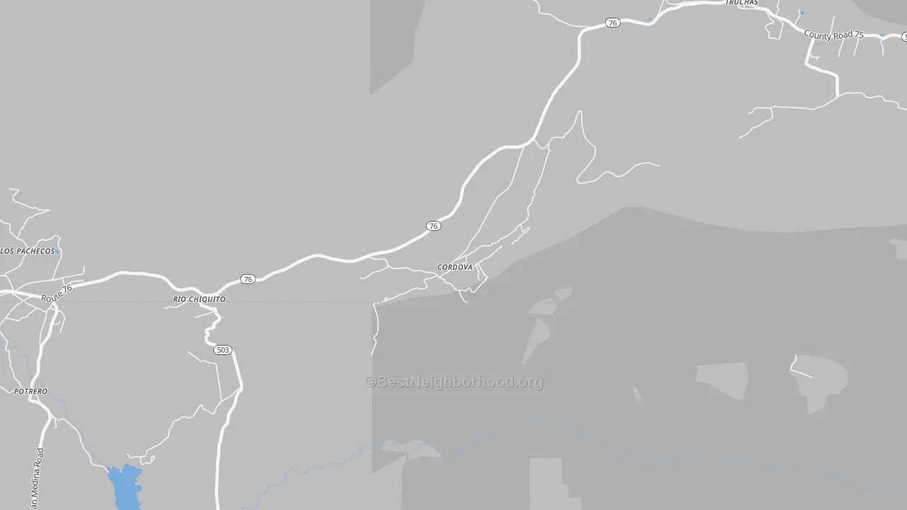 Transit Grade map of 87523, NM