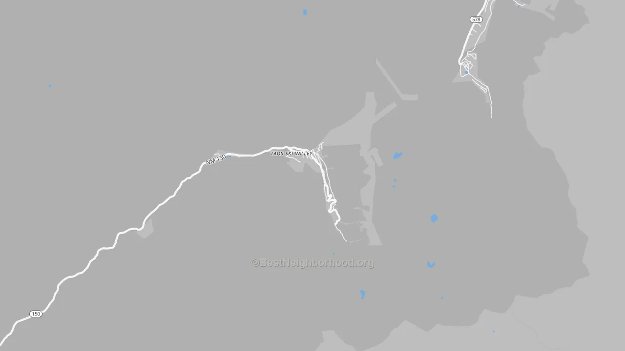 Transit Grade map of 87525, NM