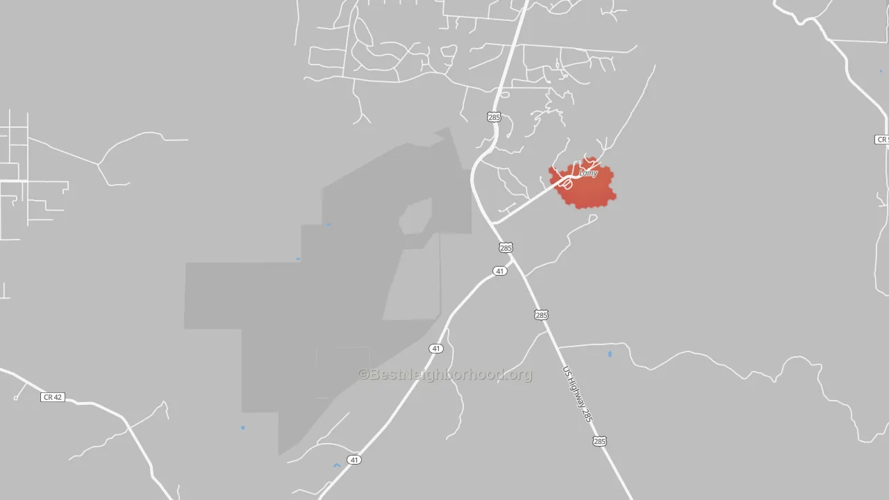 Transit Grade map of 87540, NM