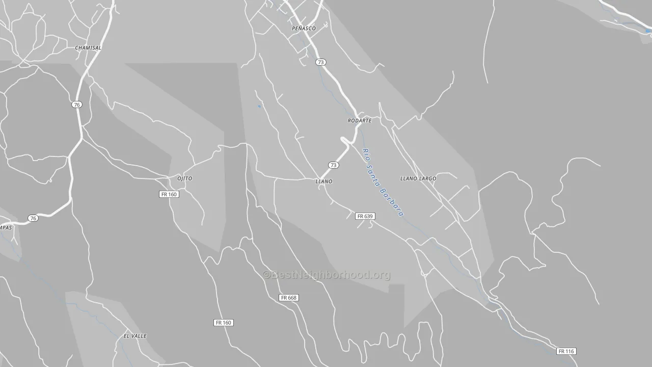 Transit Grade map of 87543, NM
