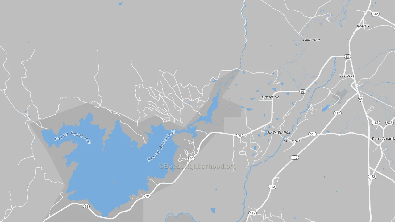 Transit Grade map of 87551, NM