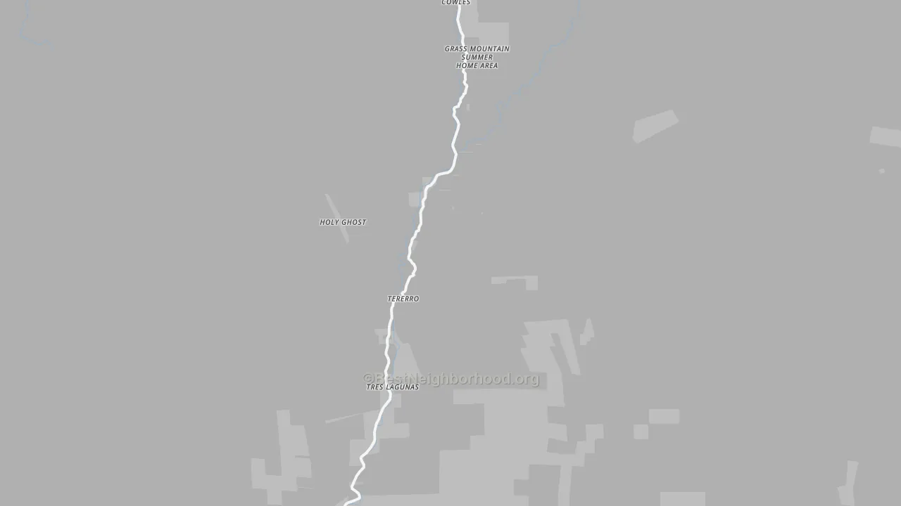 Transit Grade map of 87573, NM