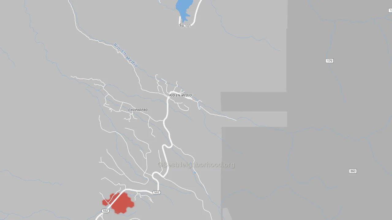Transit Grade map of 87574, NM
