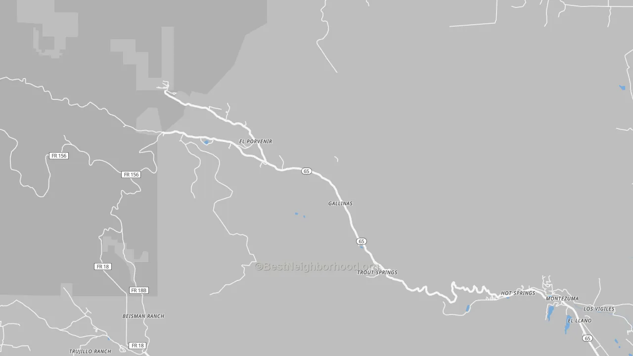 Transit Grade map of 87731, NM