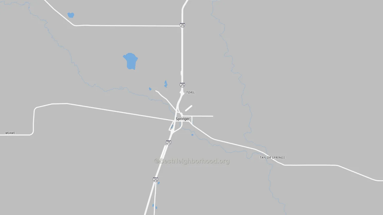 Transit Grade map of 87747, NM