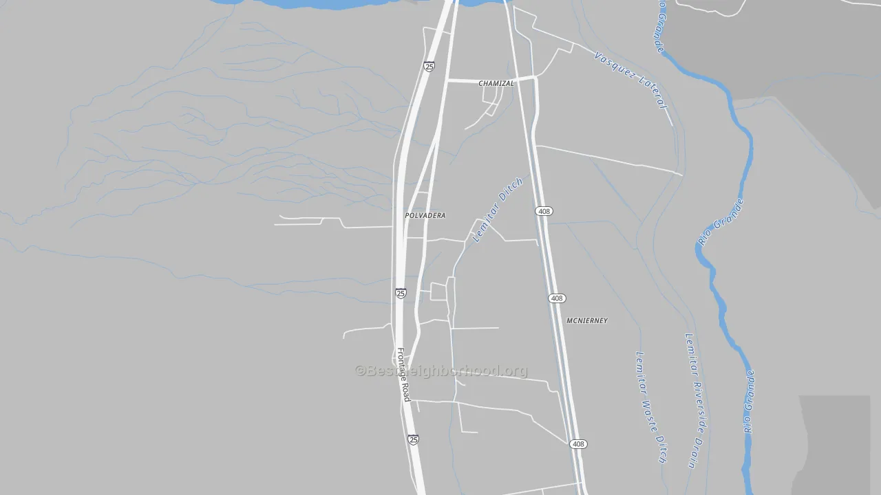 Transit Grade map of 87828, NM