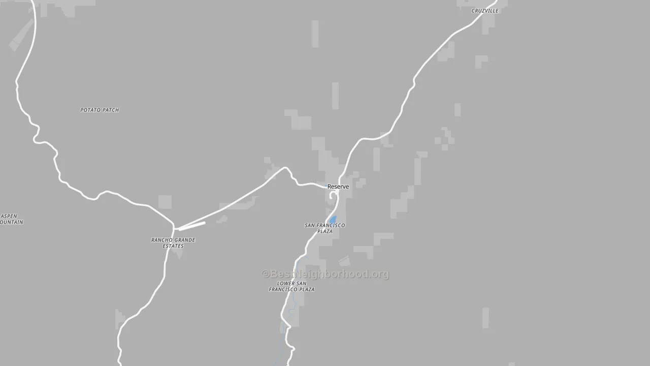 Transit Grade map of 87830, NM