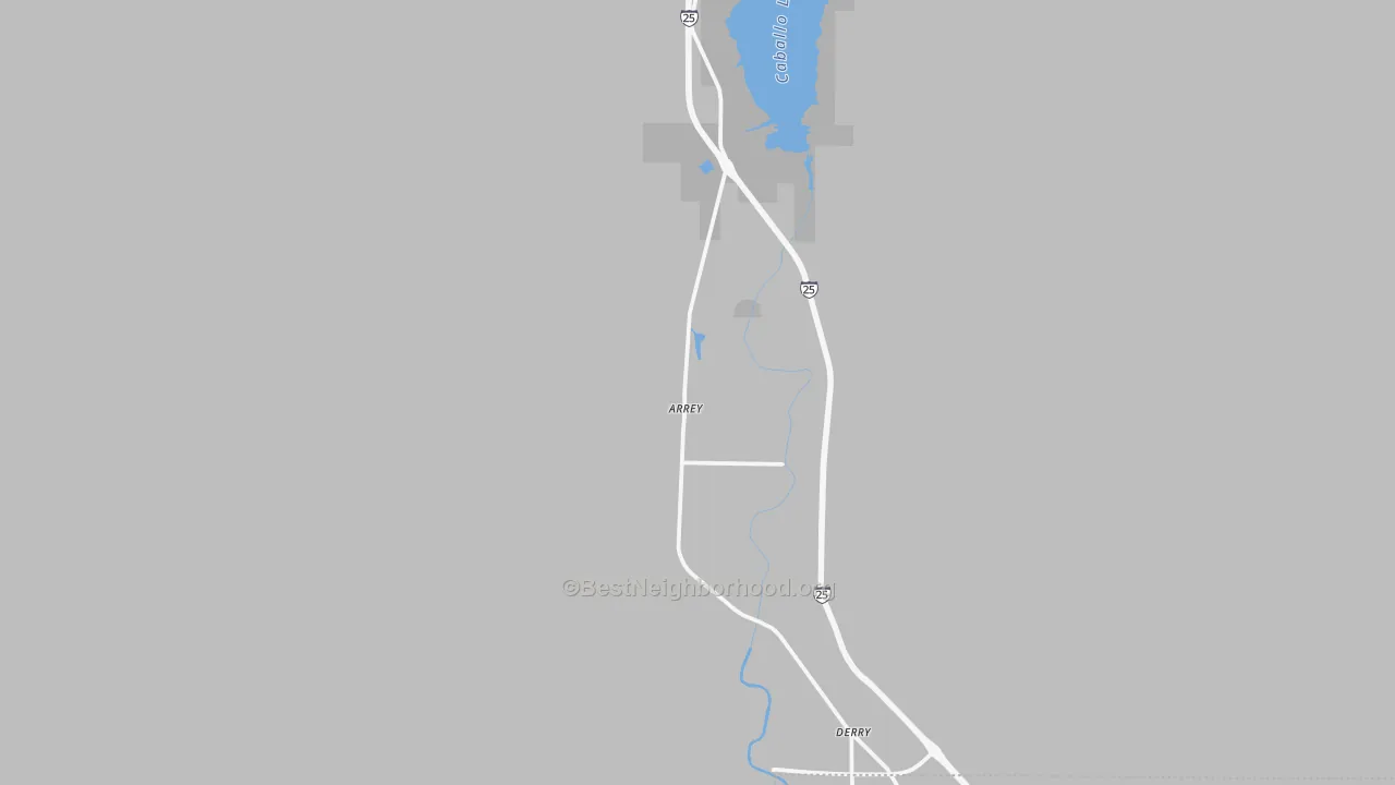 Transit Grade map of 87930, NM