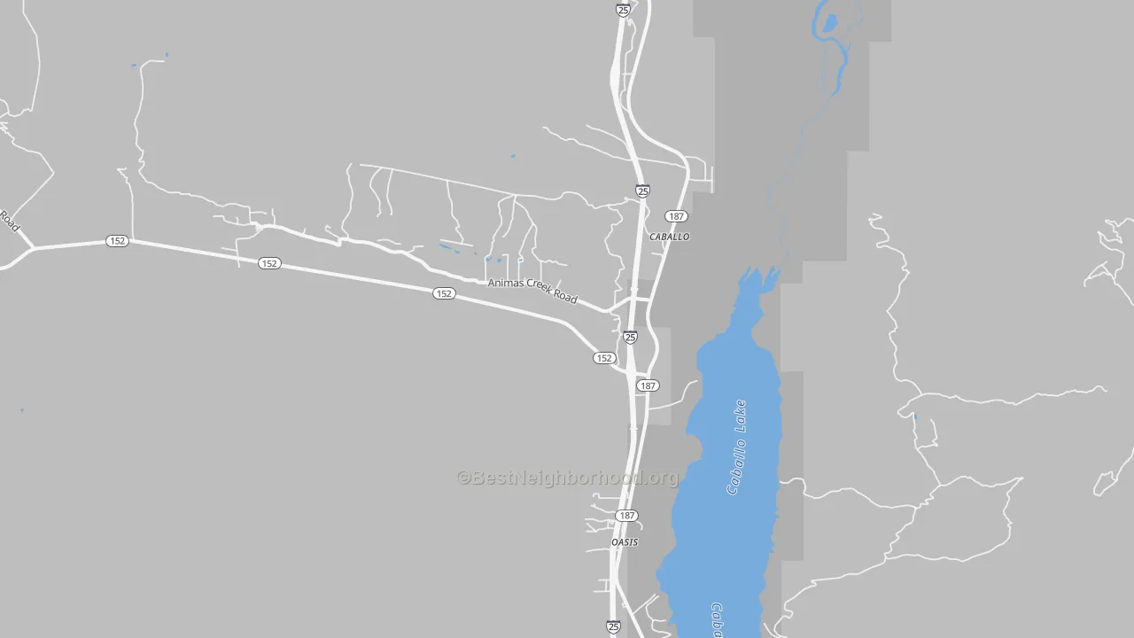 Transit Grade map of 87931, NM
